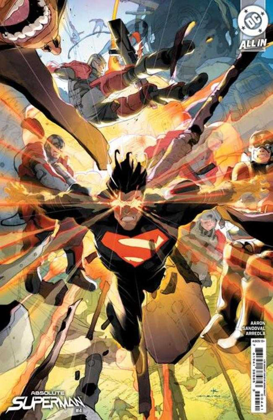 Absolute Superman #4 Cover D Keron Grant Card Stock Variant