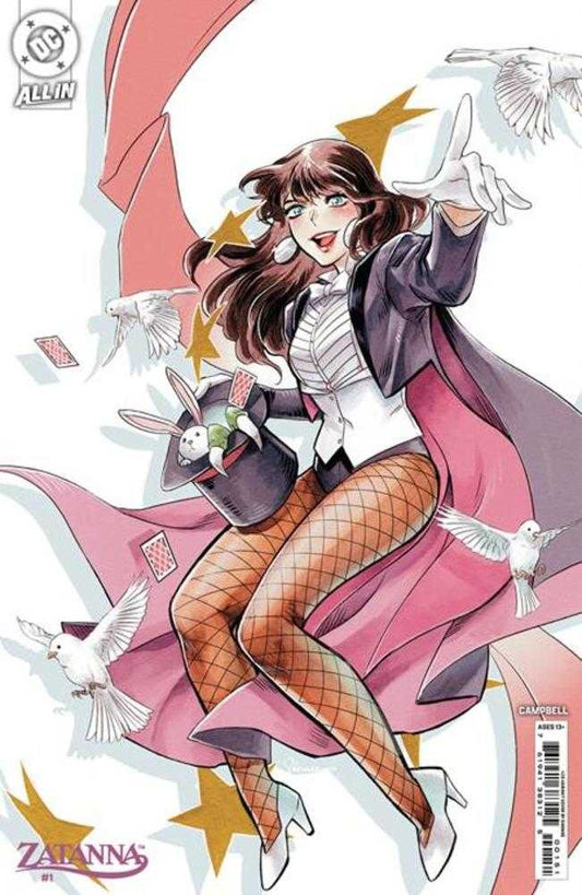 Zatanna #1 (Of 6) Cover I Saowee Card Stock Variant