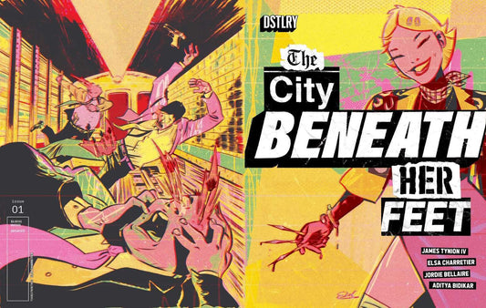 City Beneath Her Feet #1 3RD Printing Charretier (Mature)