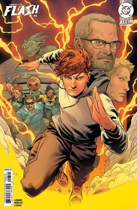 Absolute Flash #3 Cover D Travis Moore Card Stock Variant