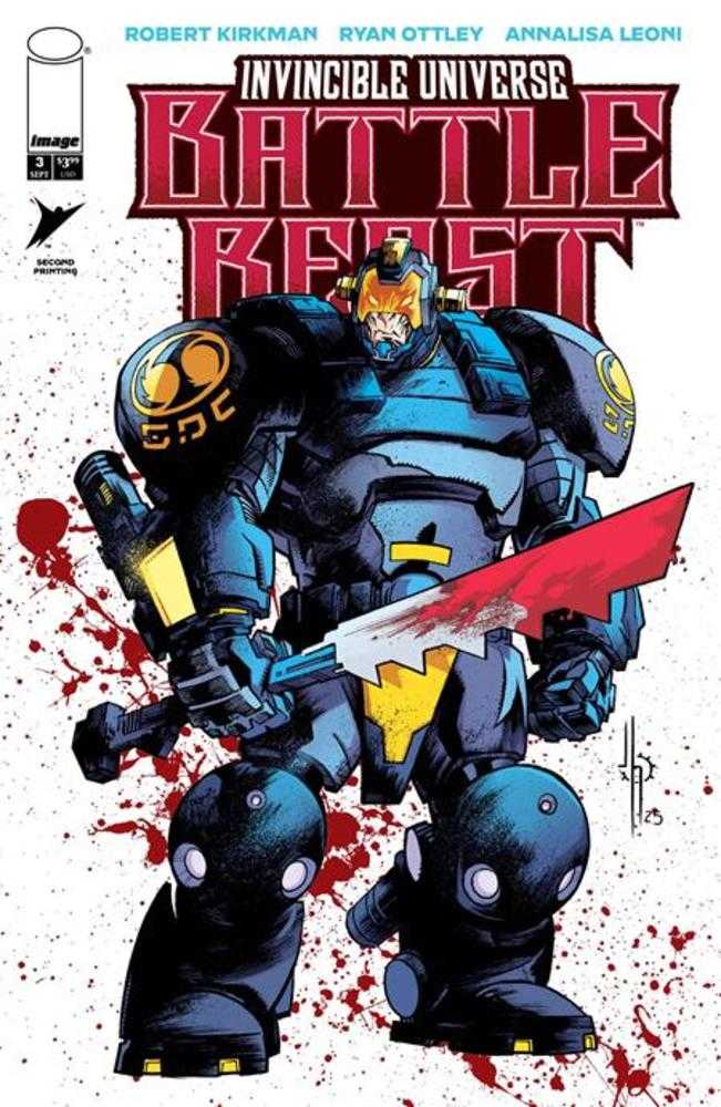 Invincible Universe Battle Beast #3 2nd Printing Cover A Jason Howard