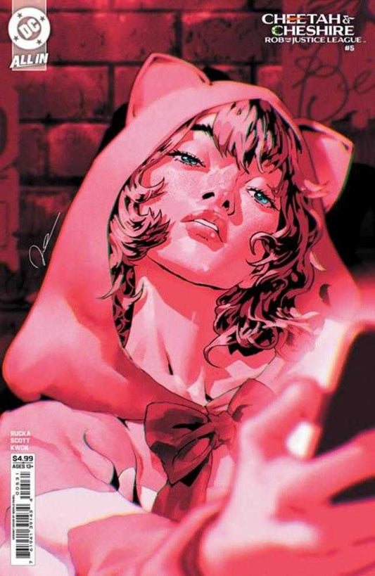 Cheetah And Cheshire Rob The Justice League #5 (Of 6) Cover B Gerald Parel Card Stock Variant