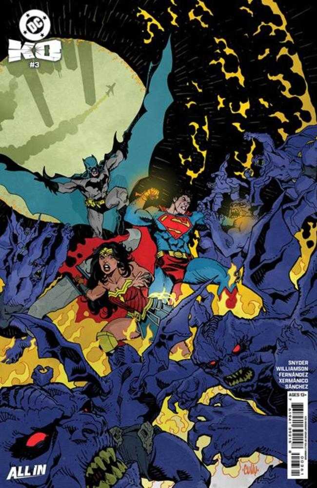 DC K.O. #3 (Of 5) Cover K Cully Hamner Card Stock Variant