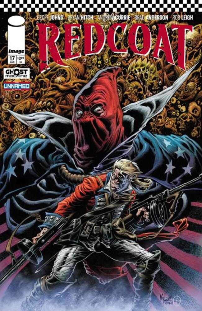Redcoat #17 Cover B Kyle Hotz & Dan Brown Variant