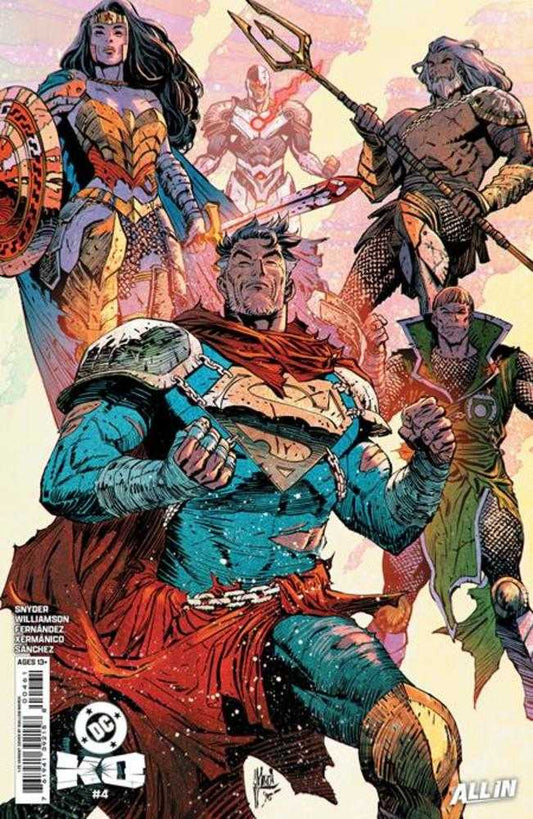DC K.O. #4 (Of 5) Cover K Guillem March Card Stock Variant