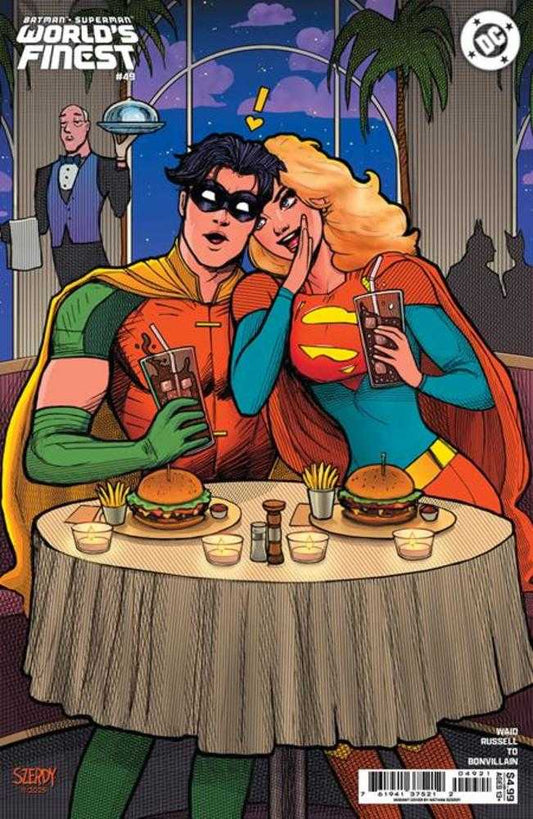 Batman Superman Worlds Finest #49 Cover B Nathan Szerdy Card Stock Variant
