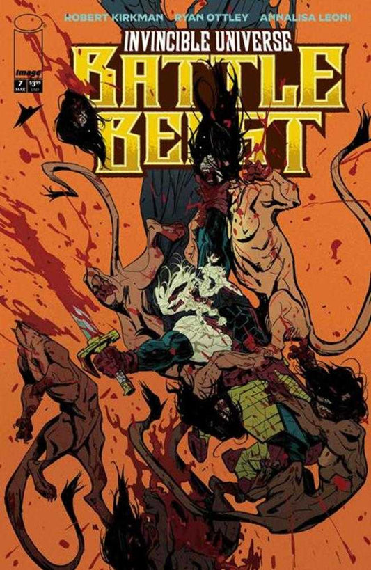 Invincible Universe Battle Beast #7 Cover D Rossi Gifford Variant