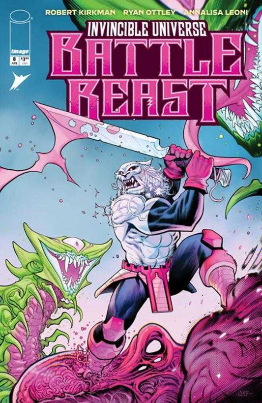 Invincible Universe Battle Beast #8 Cover D Cliff Rathburn Variant