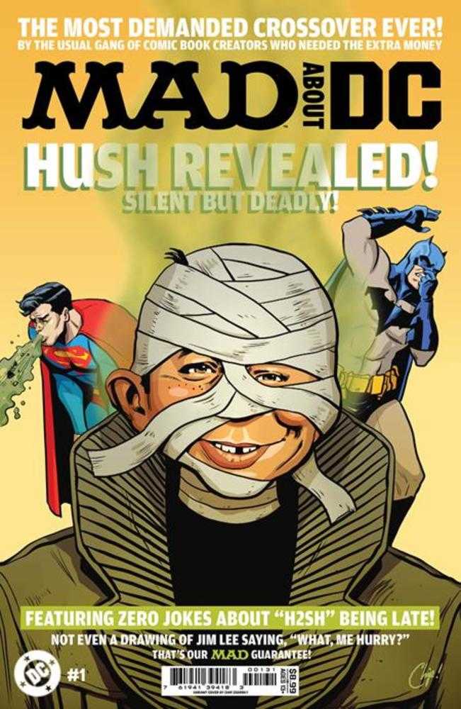 Mad About DC #1 (One Shot) Cover C Chip Zdarsky Card Stock Variant