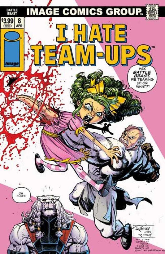 Invincible Universe Battle Beast #8 Cover G Ryan Ottley I Hate Fairyland Team Up Variant