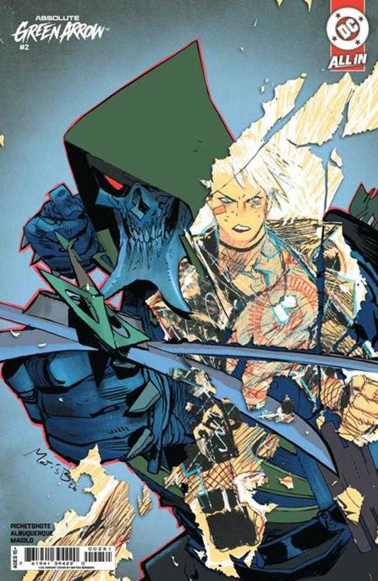Absolute Green Arrow #2 (Of 6) Cover E Matias Bergara Card Stock Variant