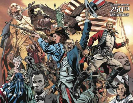 Redcoat #19 Cover C Bryan Hitch Usa 250 Th Anniversary Wraparound Variant