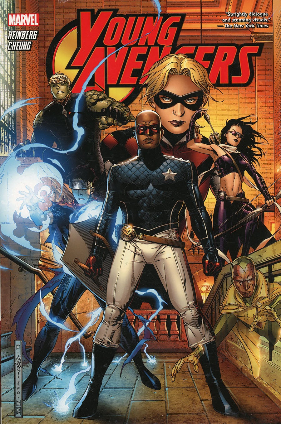 YOUNG AVENGERS BY HEINBERG & CHEUNG OMNIBUS (CHEUNG PATRIOT COVER)