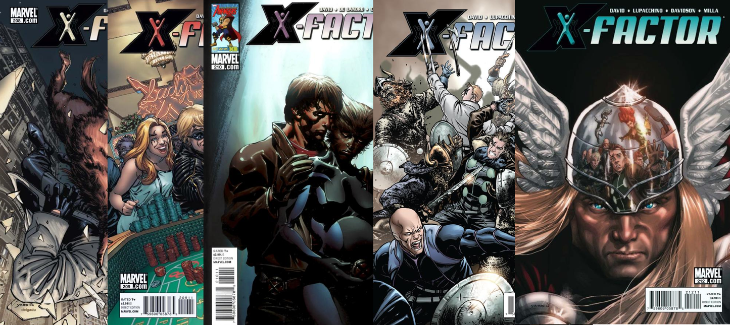 X-FACTOR (2010) COMIC PACK