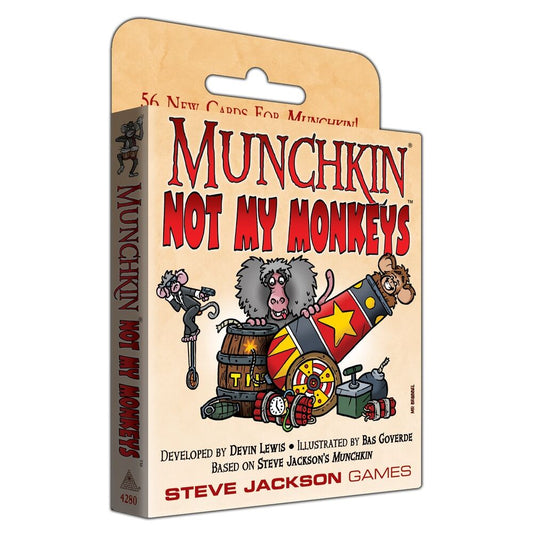 MUNCHKIN NOT MY MONKEYS EXPANSION