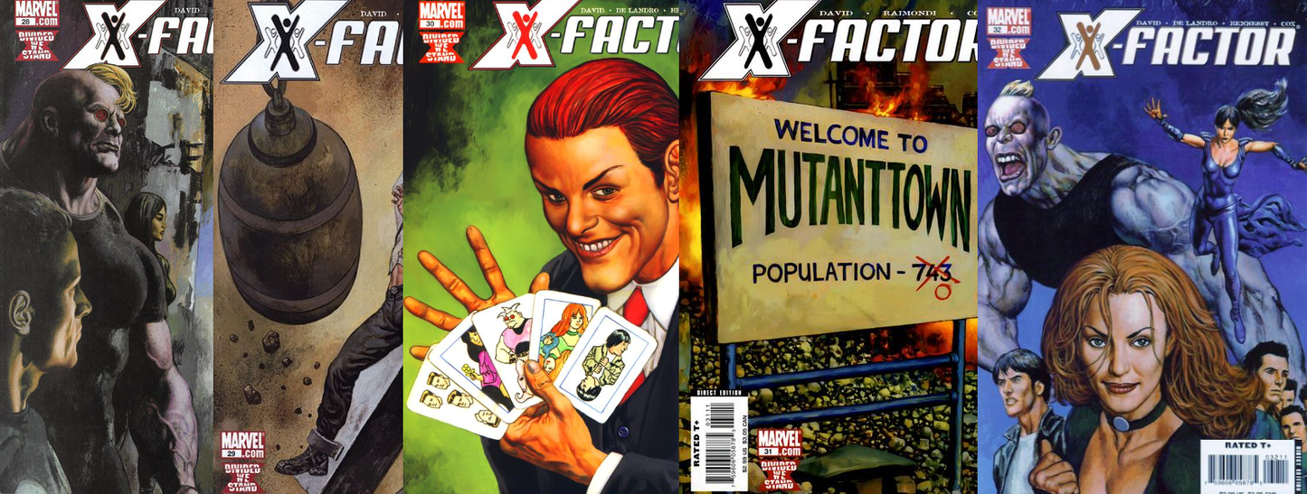 X-FACTOR (2008) COMIC PACK