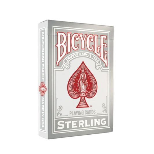 BICYCLE STERLING RED PLAYING CARDS