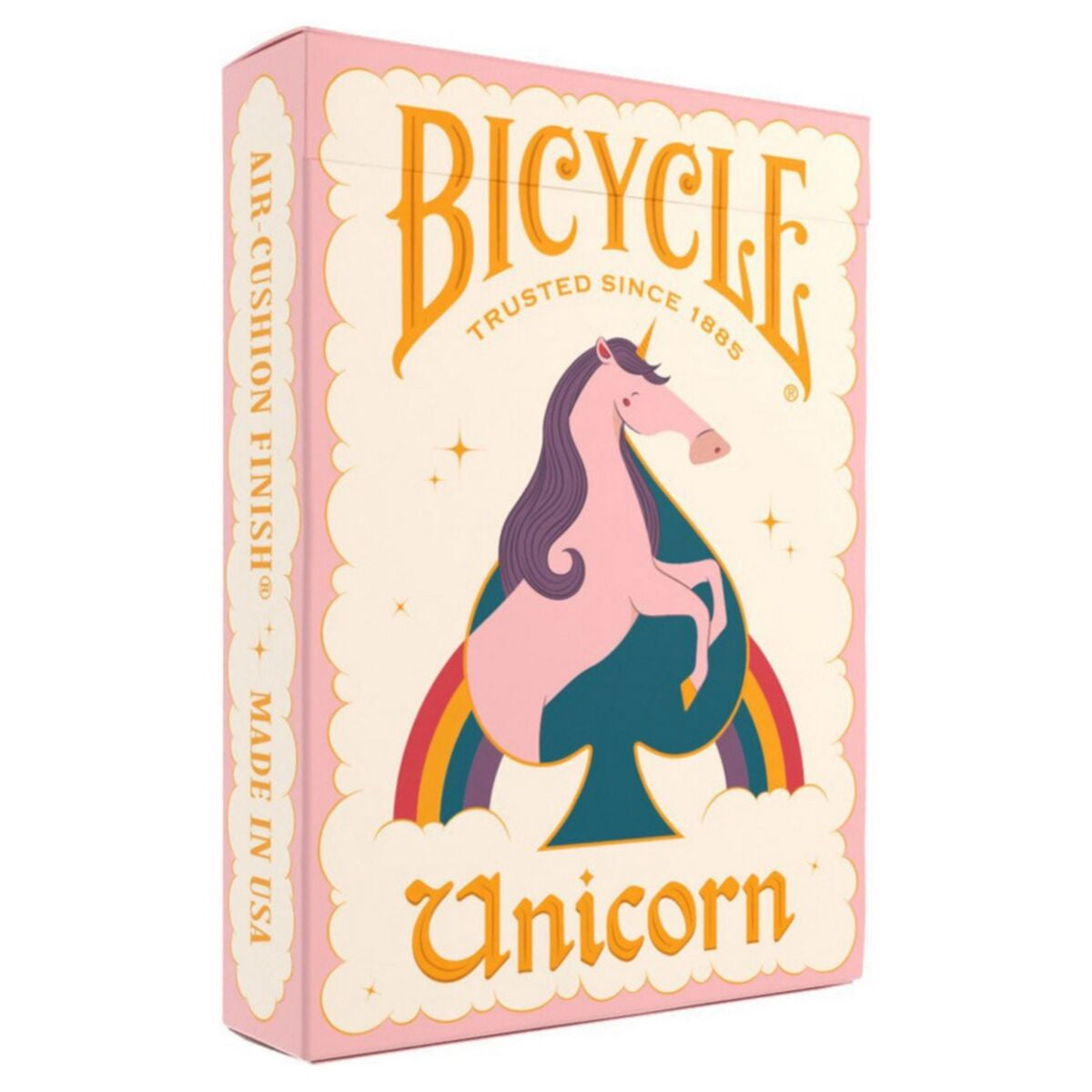 BICYCLE UNICORN PINK PLAYING CARDS