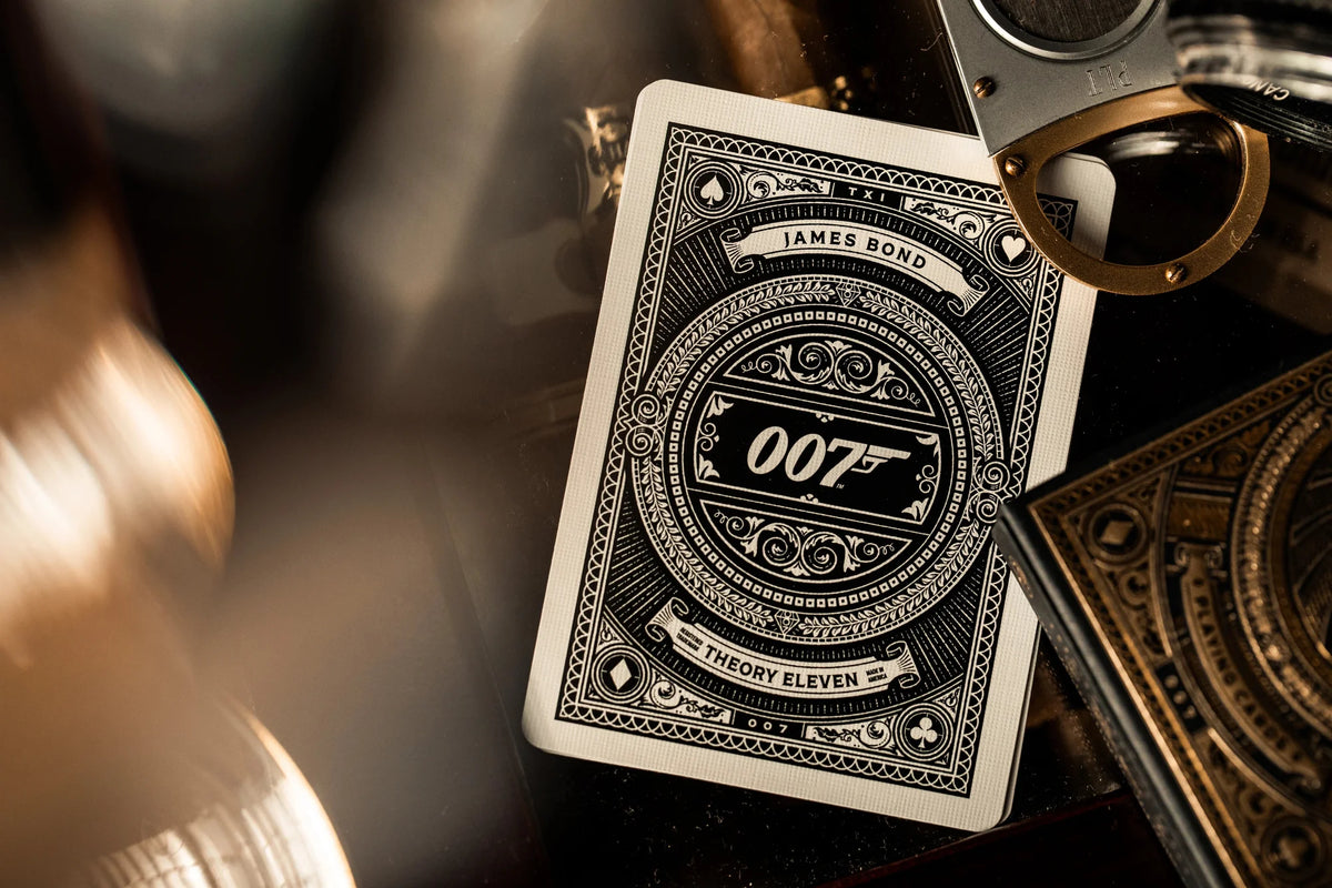 THEORY 11 - DELUXE JAMES BOND PLAYING CARDS