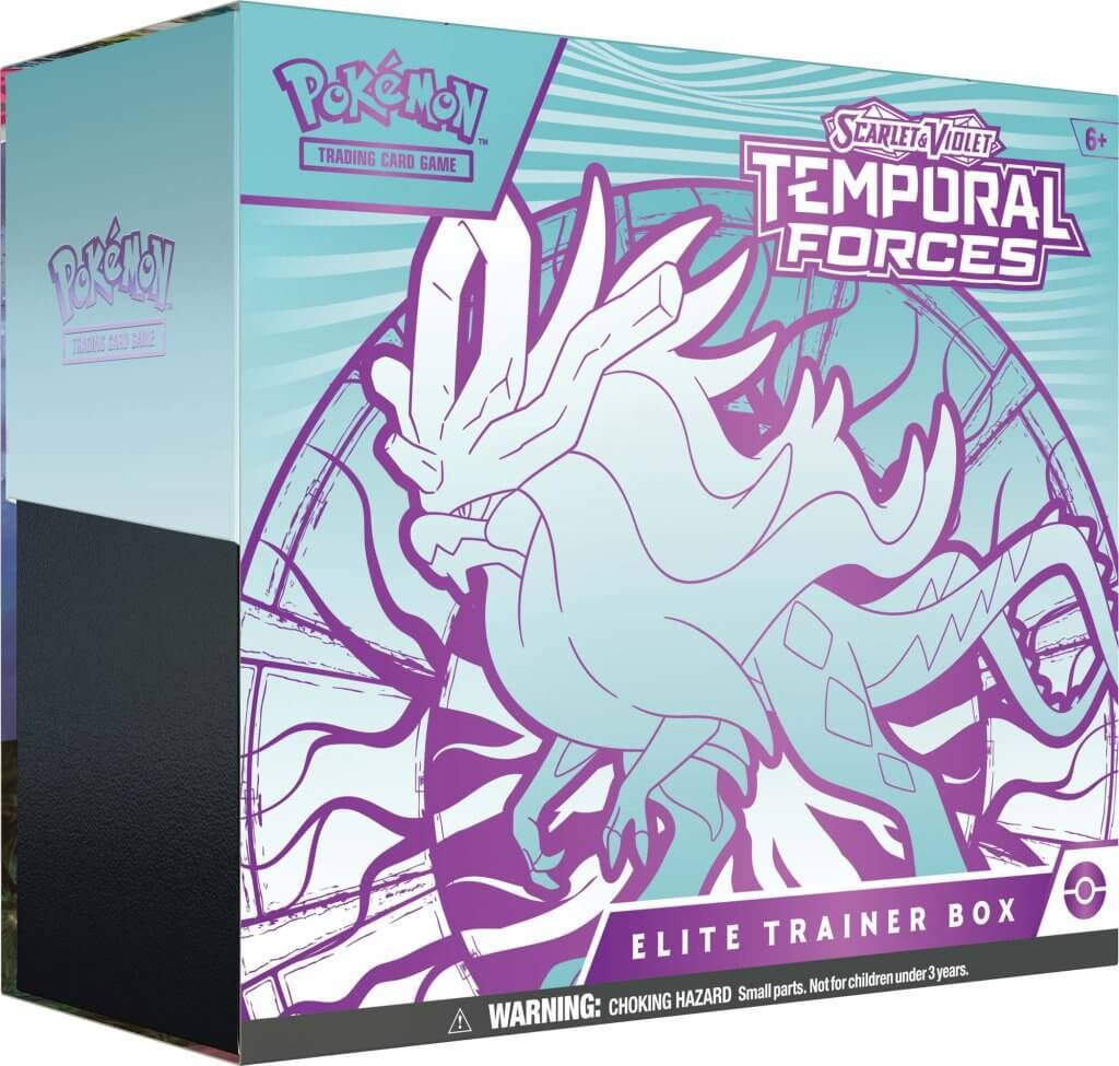 POKEMON SCARLET & VIOLET TEMPORAL FORCES ELITE TRAINER BOX - WALKING WAKE