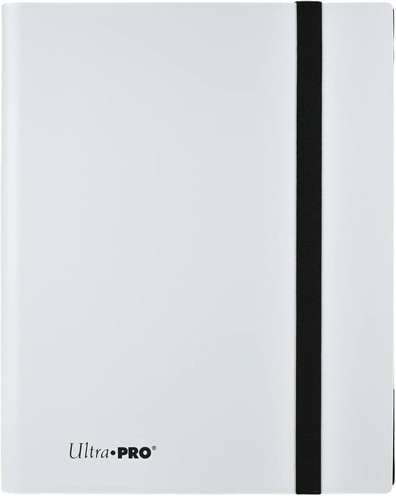 ULTRA PRO 9 POCKET BINDER - ARTIC WHITE