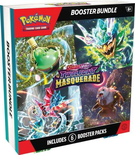 POKEMON SCARLET & VIOLET TWILIGHT MASQUERADE BOOSTER BUNDLE