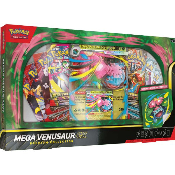 POKEMON MEGA VENUSAUR  EX PREMIUM COLLECTION
