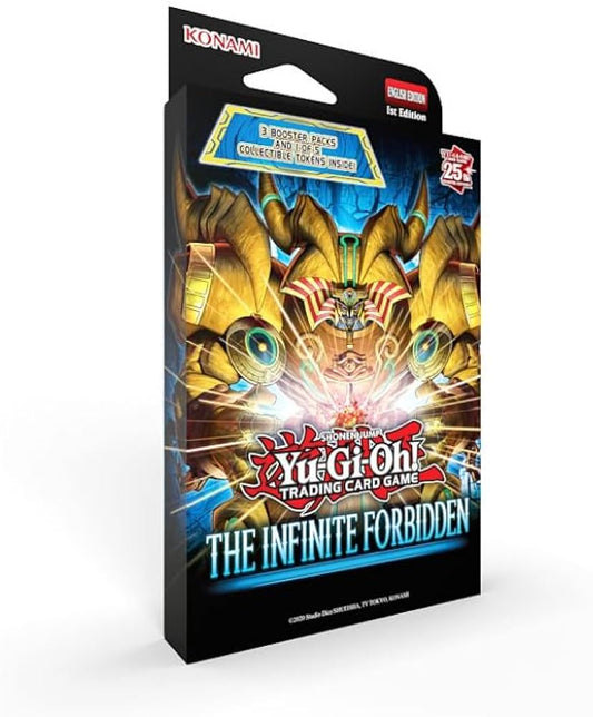 YUGIOH THE INFINITE FORBIDDEN 3 PACK TUCKBOX