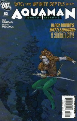 AQUAMAN SWORD OF ATLANTIS #52