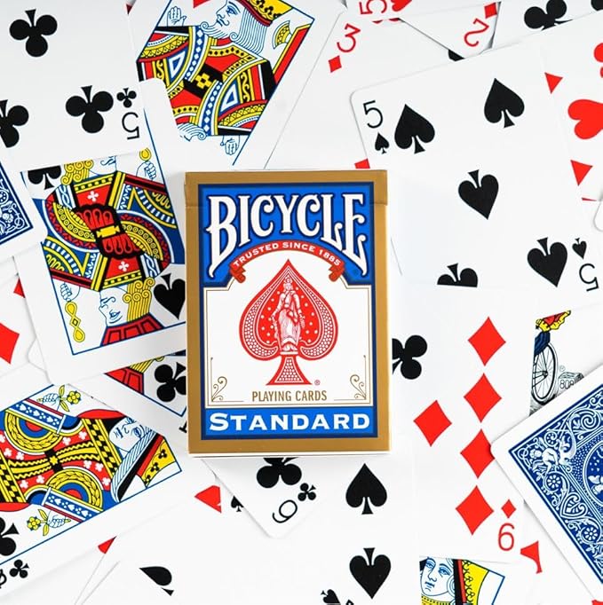 BICYCLE STANDARD INTERNATIONAL PLAYING CARDS (BLUE)