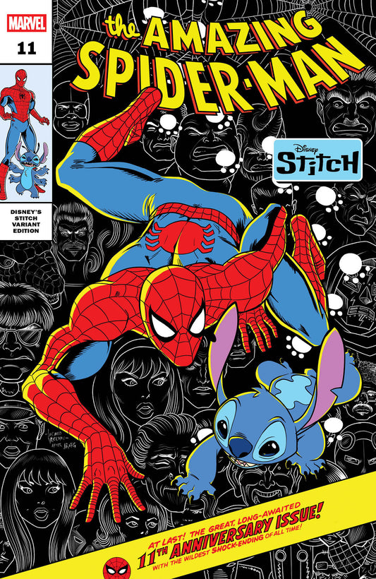 Amazing Spider-Man #11 Luciano Vecchio Disney Stitch Variant
