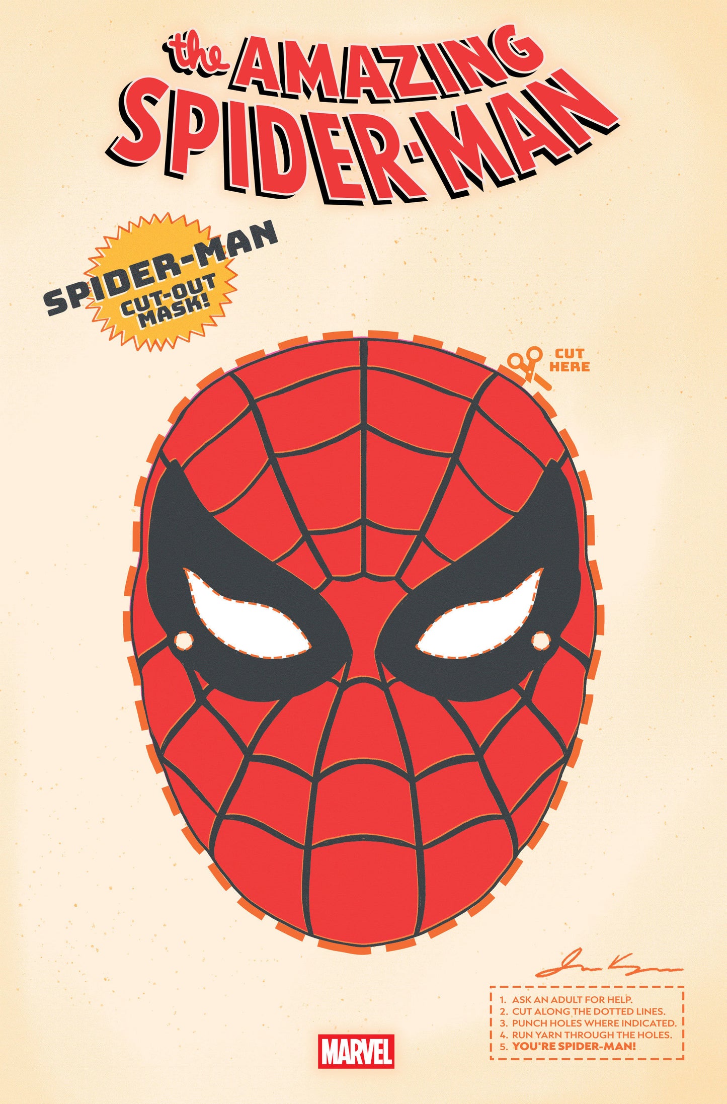 Amazing Spider-Man #11 Retro Halloween Mask Variant