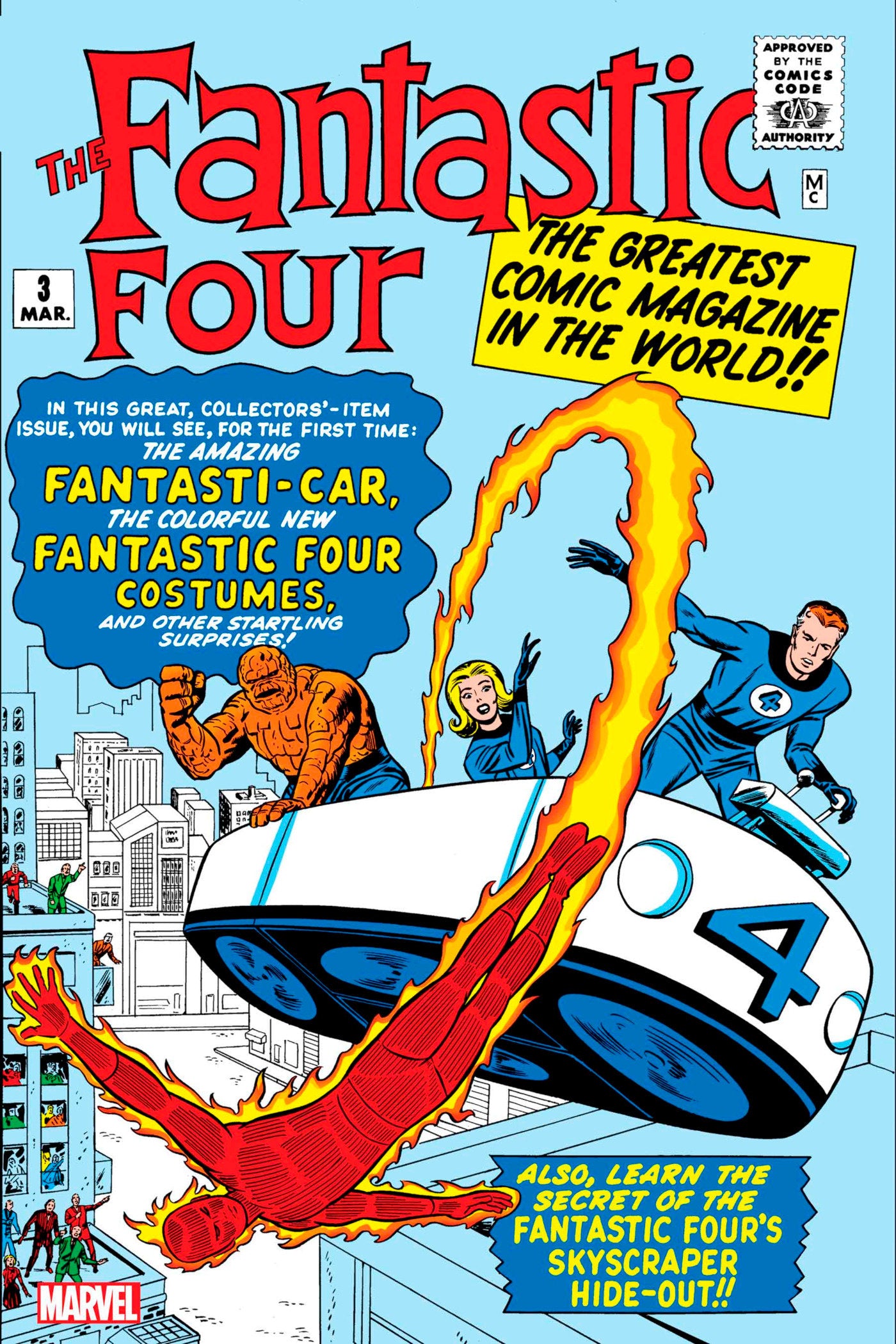 Fantastic Four Facsimile Edition #3