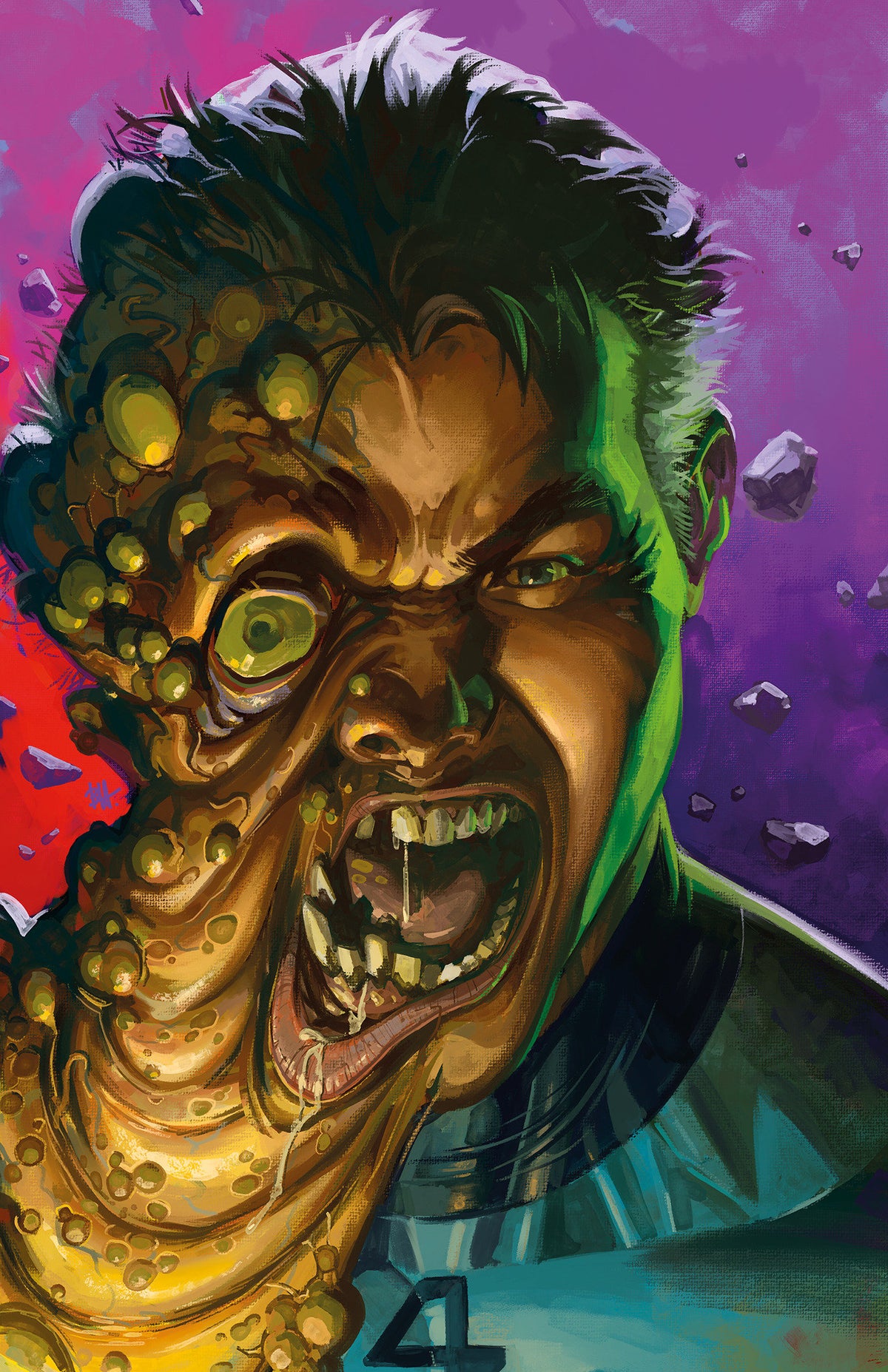 Midnight Fantastic Four #1 Cover G Ben Harvey Midnight Special Virgin Variant
