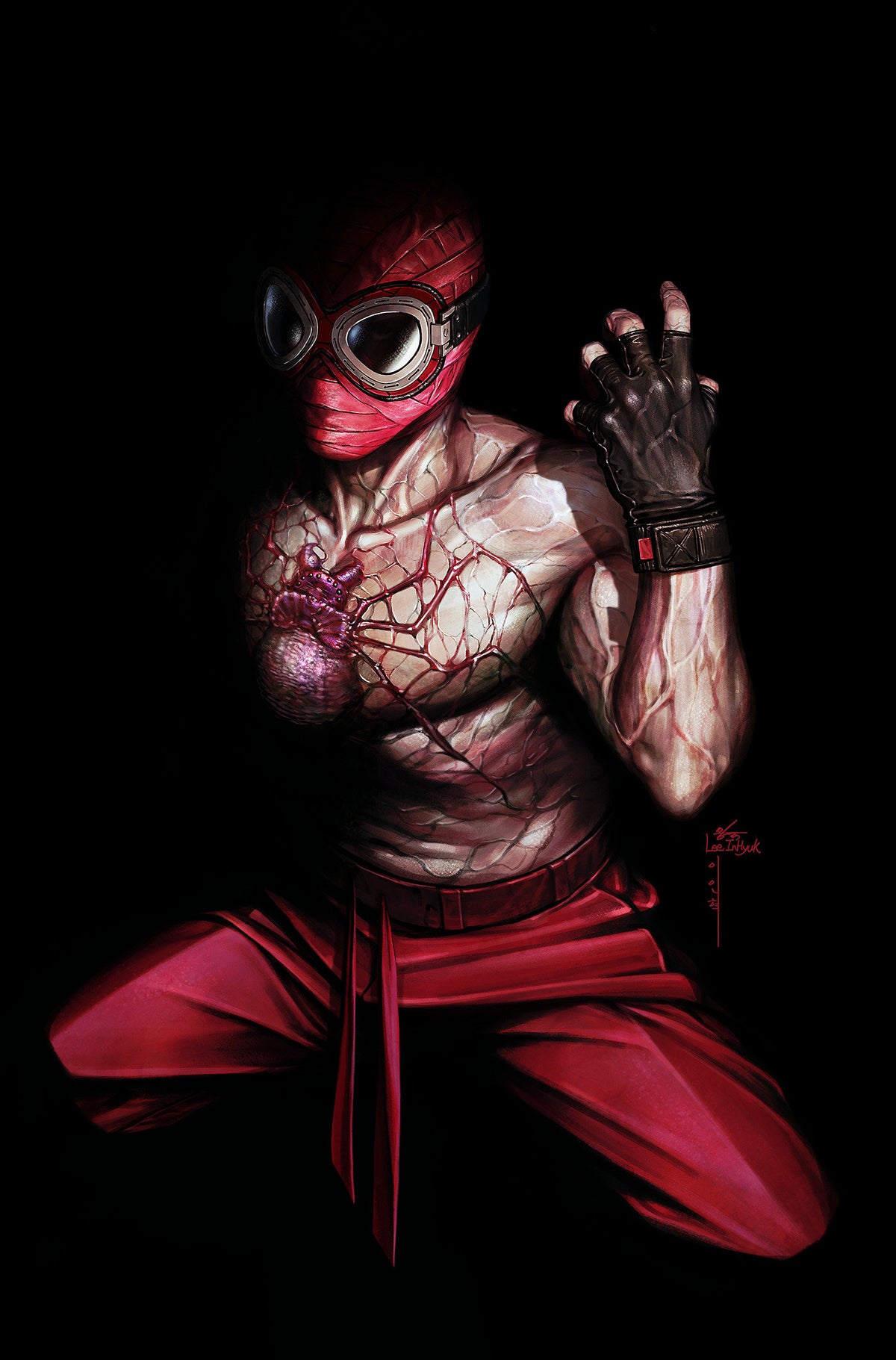 Midnight Spider-Man #1 Cover J Inhyuk Lee Virgin Variant