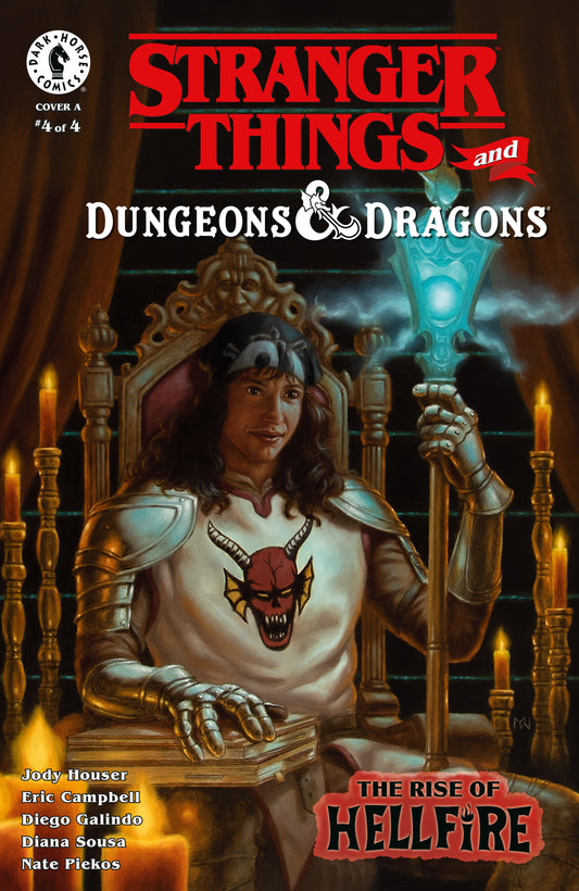 Stranger Things Dungeons & Dragons  Rise Of Hellfire #4 Cover A Wohl