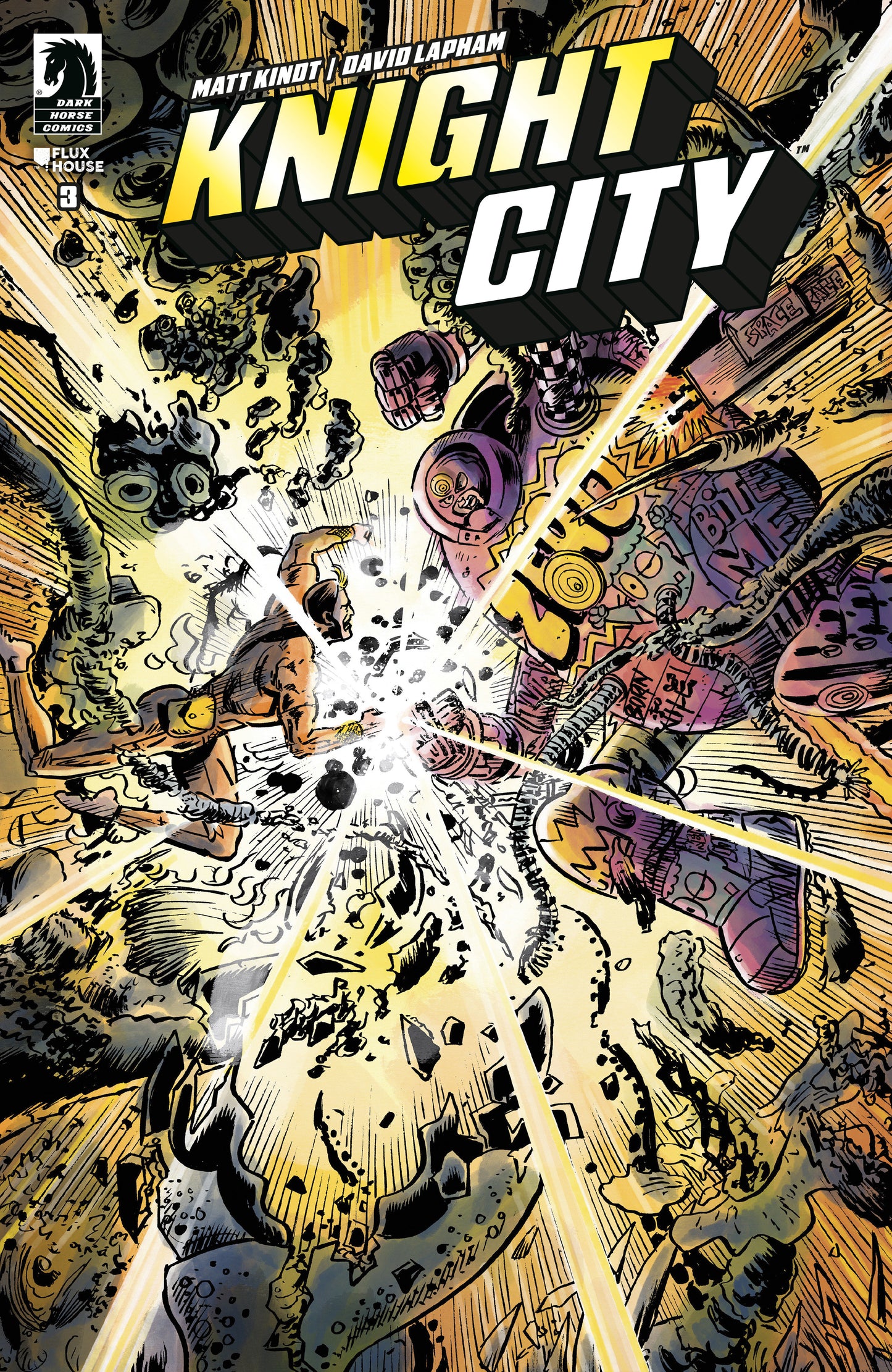 Knight City #3 (Cover A) (David Lapham)