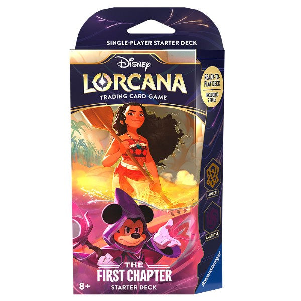 LORCANA S1 THE FIRST CHAPTER STARTER DECK - MOANA & MICKEY