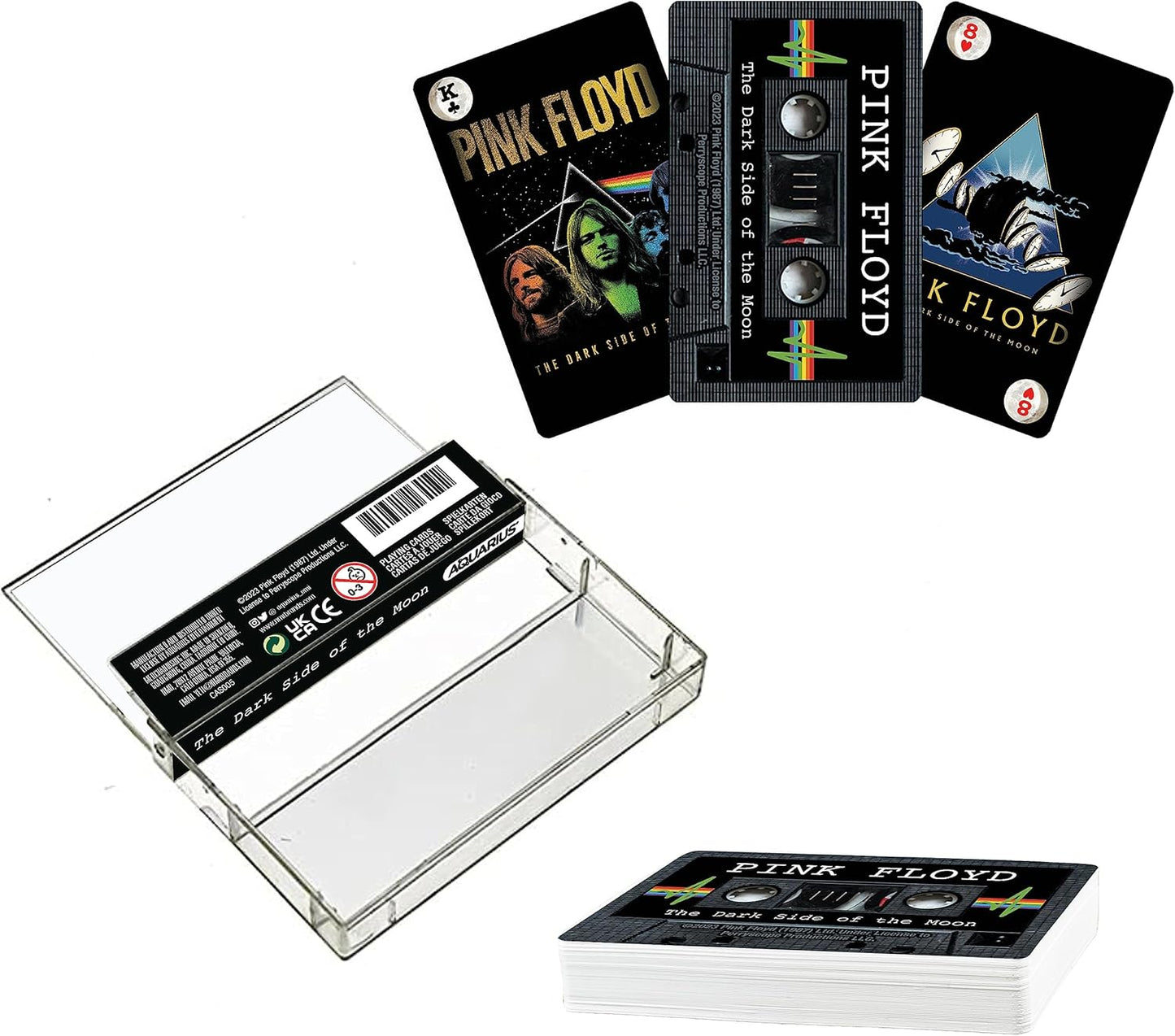 PINK FLOYD DARK SIDE OF THE MOON PLAYING CARDS (CASSETTE PACKAGING)