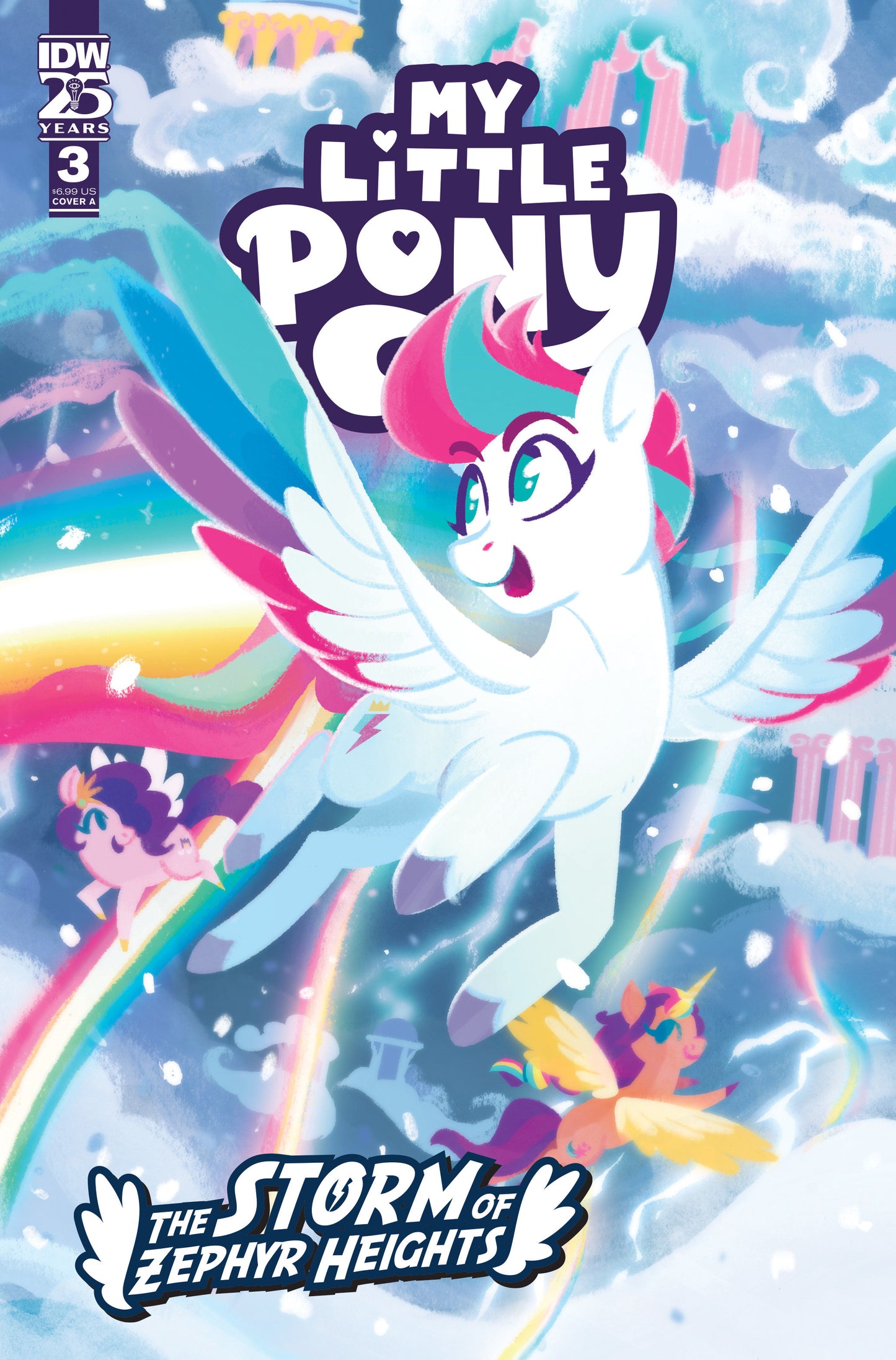 My Little Pony: The Storm Of Zephyr Heights #3 Cover A (Justasuta)