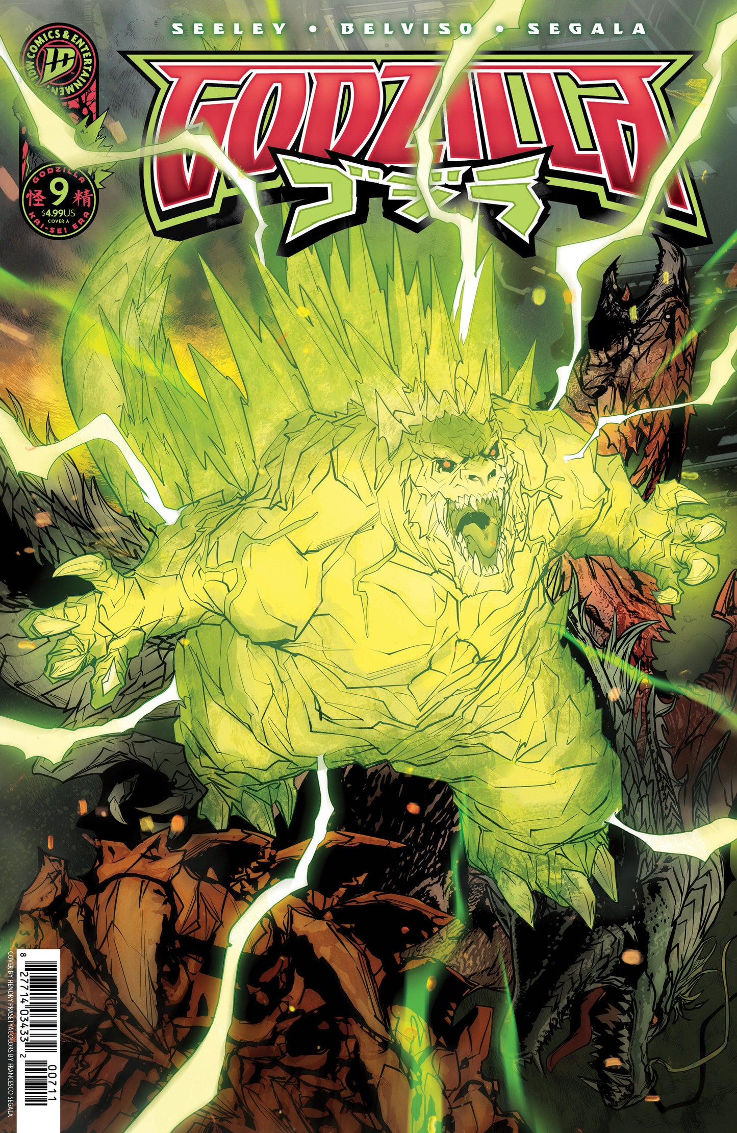 Godzilla [Kai Sei Era] #9 Cover A (Prasetya)