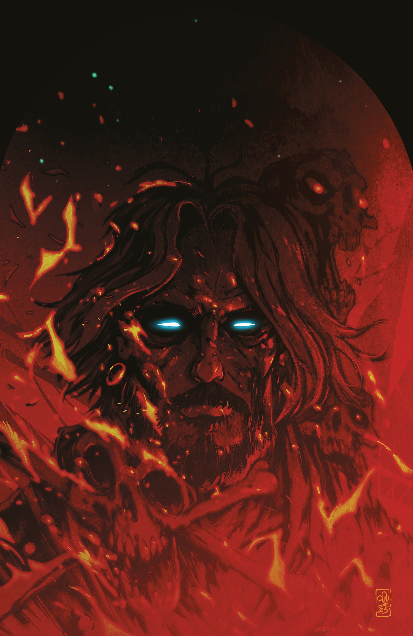 BRZRKR: The Bleeding Tide #1 G Variant Edition Boom 20th Anniversary Variant (Full Art, Dialynas)