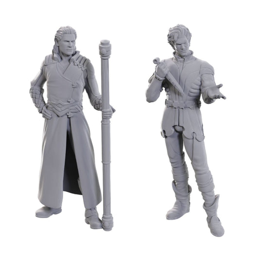 DUNGEONS & DRAGONS NOLZUR'S MARVELOUS UNPAINTED MINI: BALDUR'S GATE 3: GALE & ASTARION