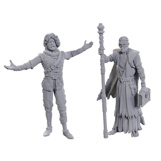 DUNGEONS & DRAGONS NOLZUR'S MARVELOUS UNPAINTED MINI: BALDUR'S GATE 3: VOLO & WITHERS