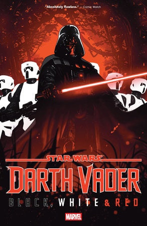 STAR WARS: DARTH VADER BLACK WHITE & RED