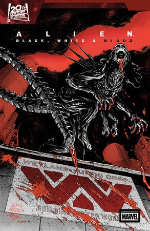 ALIEN BLACK, WHITE & BLOOD