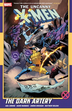 UNCANNY X-MEN GAIL SIMONE VOLUME 02 THE DARK ARTERY
