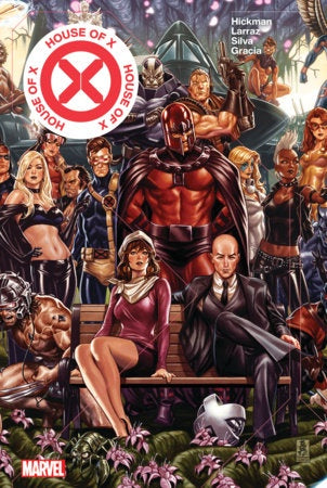 HOUSE OF X/POWERS OF X MARK BROOKS COVER DM HC