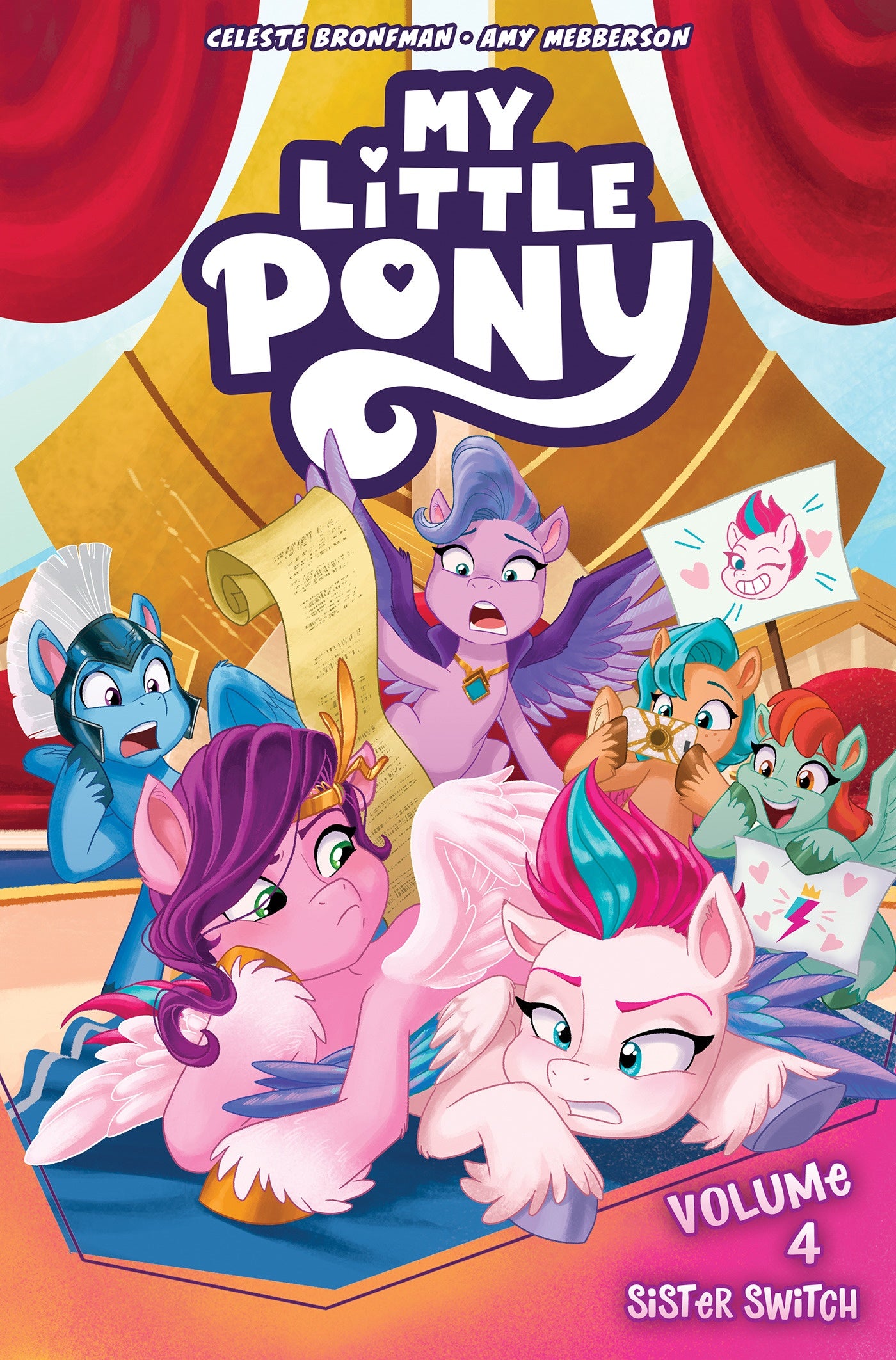 MY LITTLE PONY VOLUME 04 SISTER SWITCH