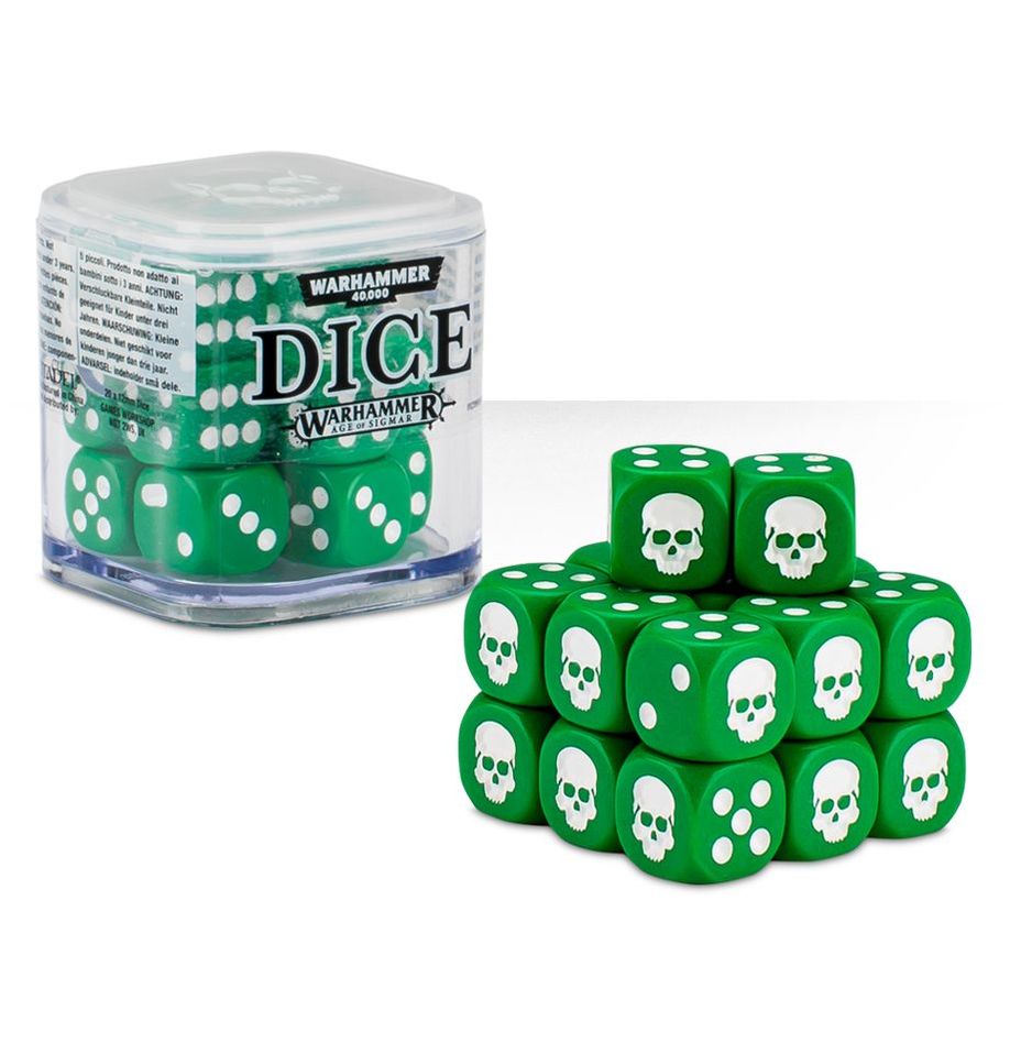 GW DICE CUBE - GREEN